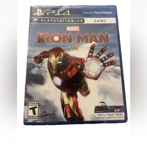 Marvel's Iron Man VR Standard Edition (Sony PlayStation 4, 2020) NIB Sealed